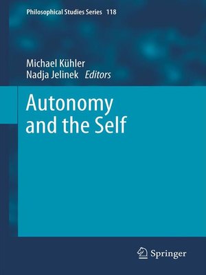 cover image of Autonomy and the Self
